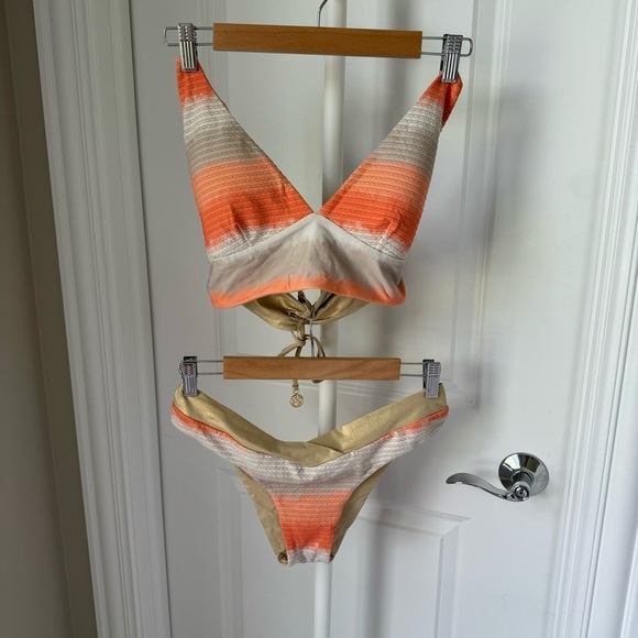 Luli Fama Reversible Los Flamencos Bikini - Picture 6 of 11